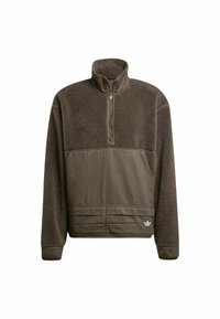 PREMIUM ESSENTIALS FLEECE - Fleece jumper - shadow olive