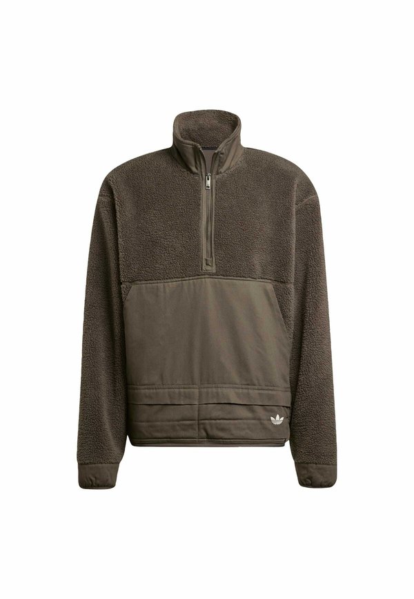 PREMIUM ESSENTIALS FLEECE - Fleece jumper - shadow olive3