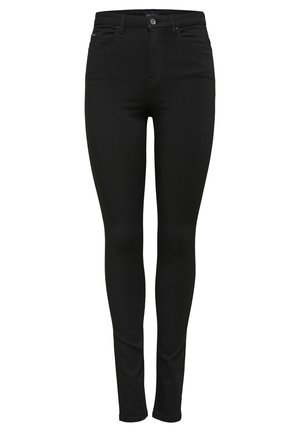 ONLY ONLFOREVER LIFE - Oprijete (skinny) kavbojke - black denim