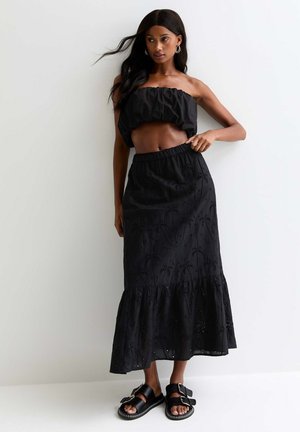 New Look Falda larga - black