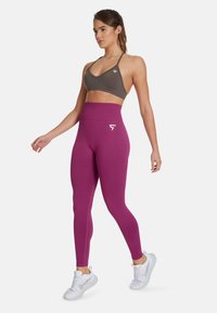 SQUATPROOF CHROMA PLAIN HIGH WAISTED  - Tajice - violet red