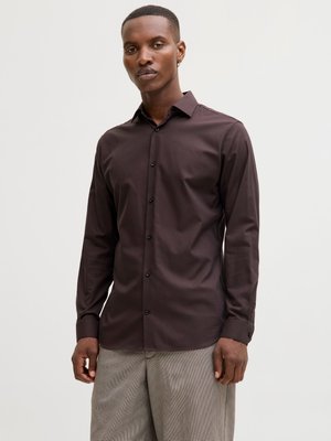 JPRBLAPARKER L/S NOOS - Alkalmi ing - chocolate plum
