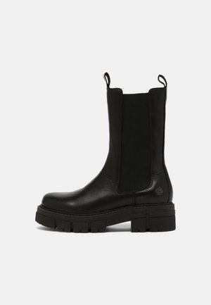 Platform boots - black