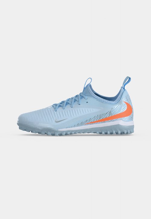 Nike PHANTOM 6 LOW ACADEMY TF UNITED UNISEX - Turf football boots - blue tint/total orange/chrome — foto 2