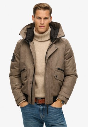 CITY PADDED - Jas - beige herringbone