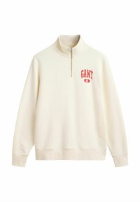 SEASONAL GRAPHIC HALFZIP  - Sweater - cream