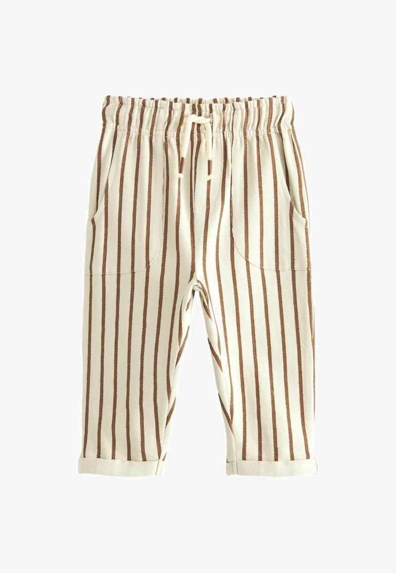 Next REGULAR FIT - Tréningruha alsók - ecru cream brown