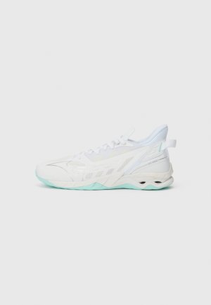 WAVE MIRAGE 5 - Scarpe da pallamano - white/blue tint