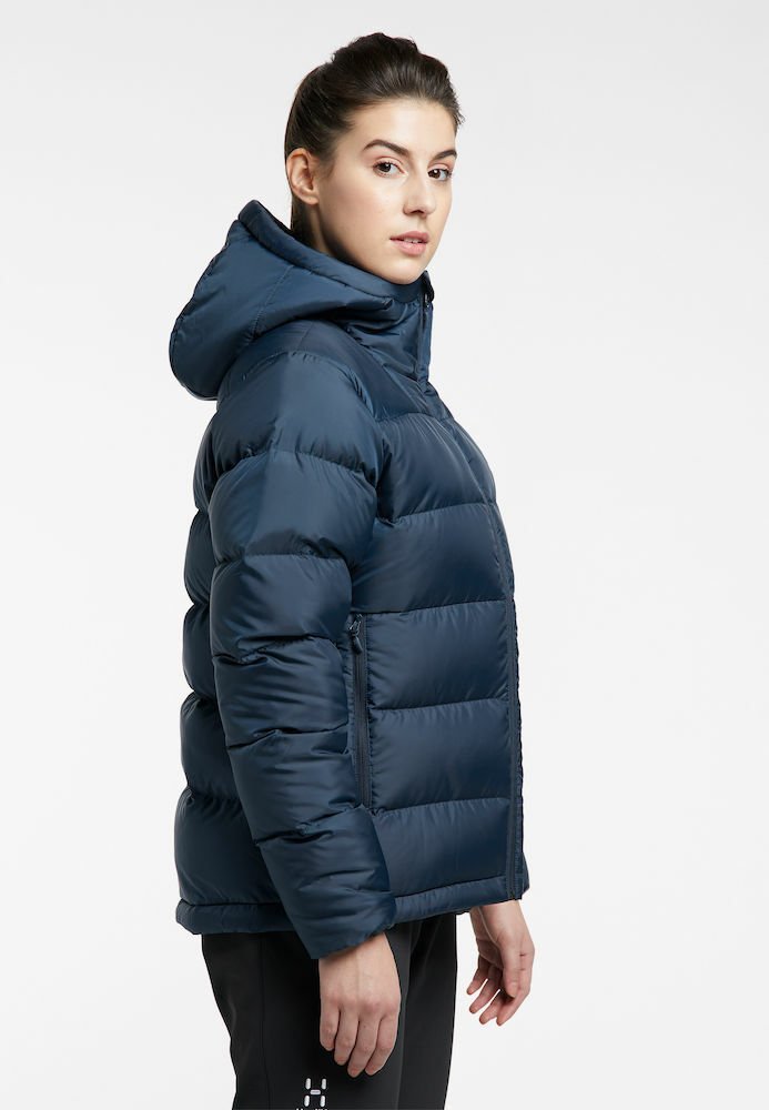 Damen Sportbekleidung | Haglöfs BIELD Daunenjacke tarn blue/blau - JY37778 Damen Sportbekleidung | Haglöfs BIELD Daunenjacke tarn blue/blau - JY37778