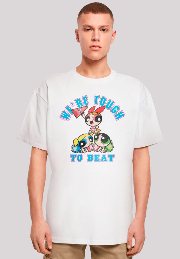 POWERPUFF GIRLS TOUGH TO BEAT - T-Shirt print - weiß