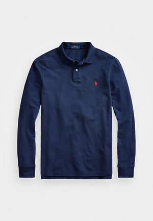 CUSTOM SLIM FIT - Polo marškinėliai - newport navy