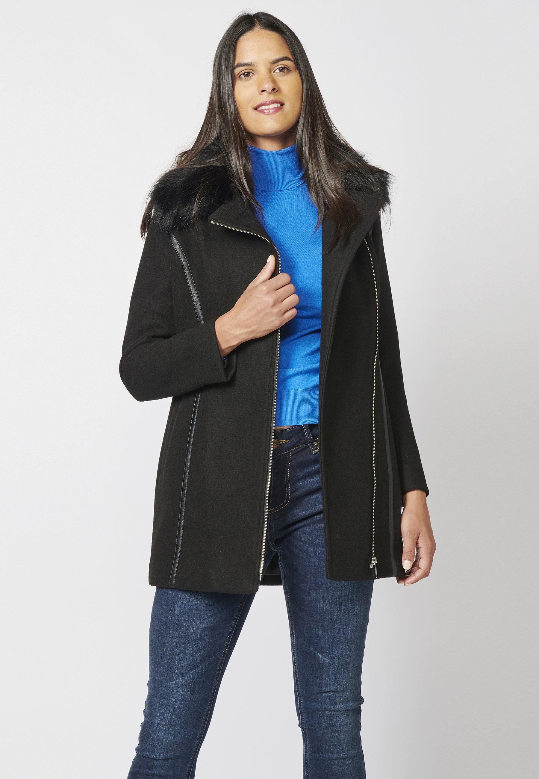 Koroshi Abrigo de invierno - black/negro - Zalando.es