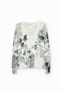 Desigual JERS KAWARTHA LAKES - Maglione - white