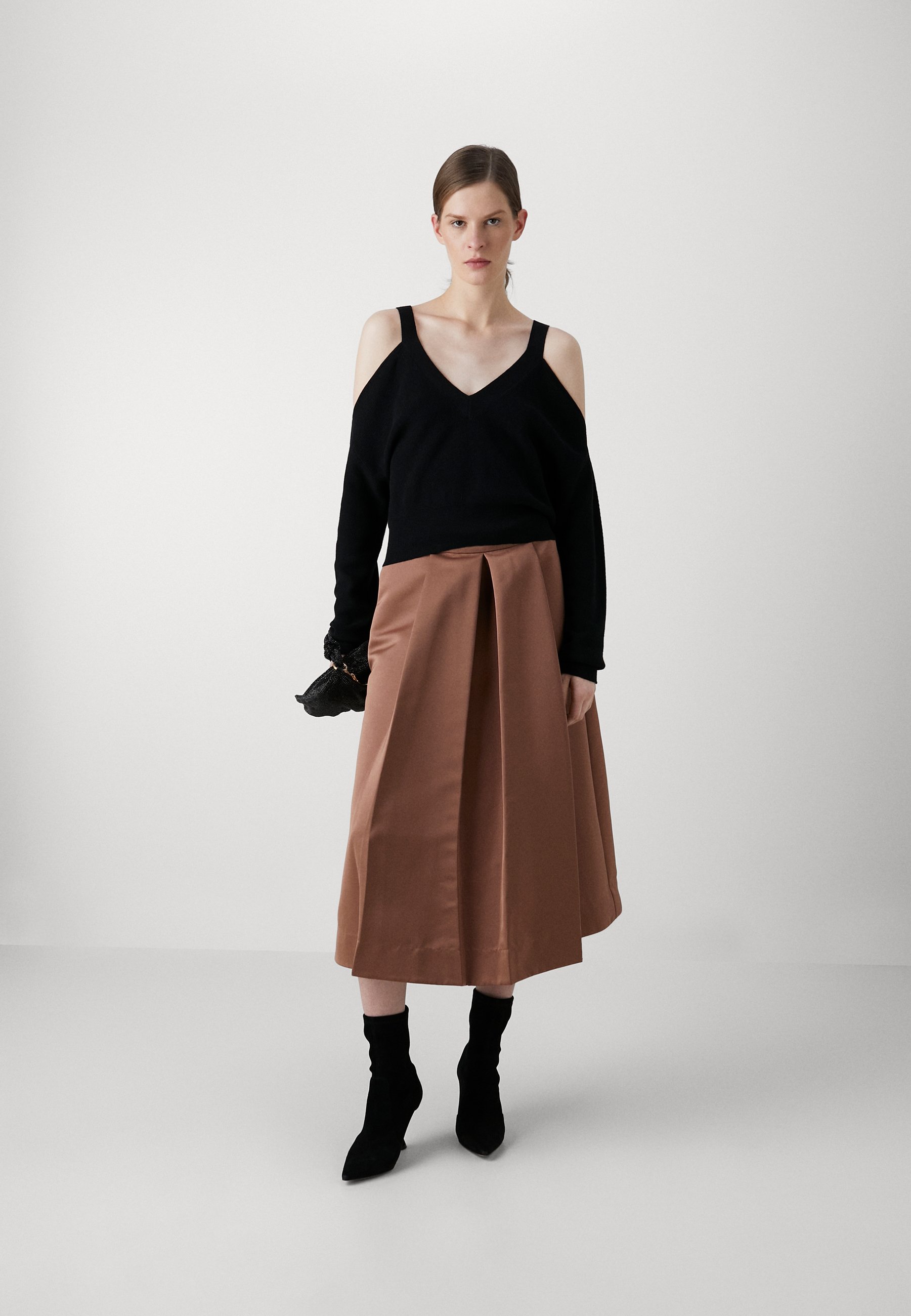 Skort (jupe-pantalon) MAX&Co. - Taille 36 - Marron Foncé - Occasion Très Bon état