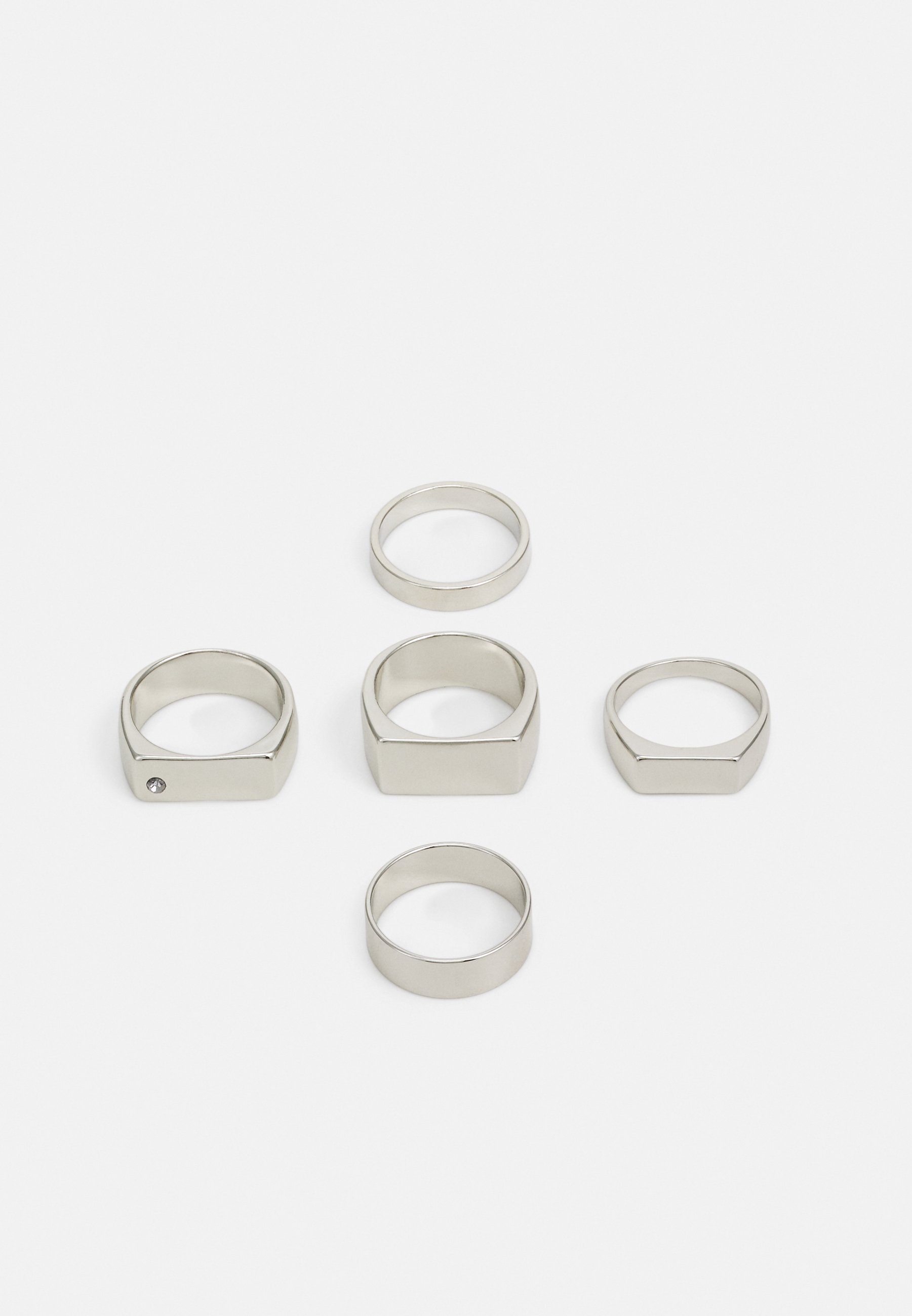 Pier One PACK Bague silver-coloured/argenté