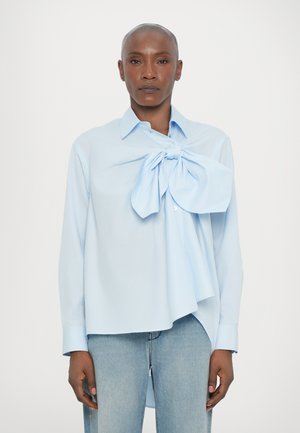 KNOTTED SHIRT - Chemisier - light blue