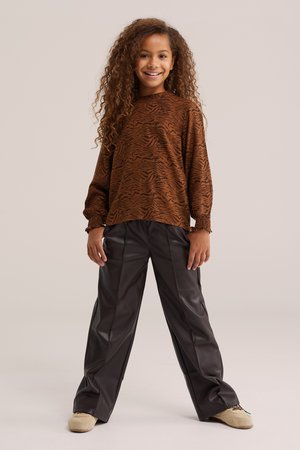 WE Fashion, Bluse - brown