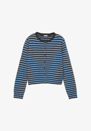 PULL&BEAR, REGULAR FIT - CARDIGAN - Gilet - blue
