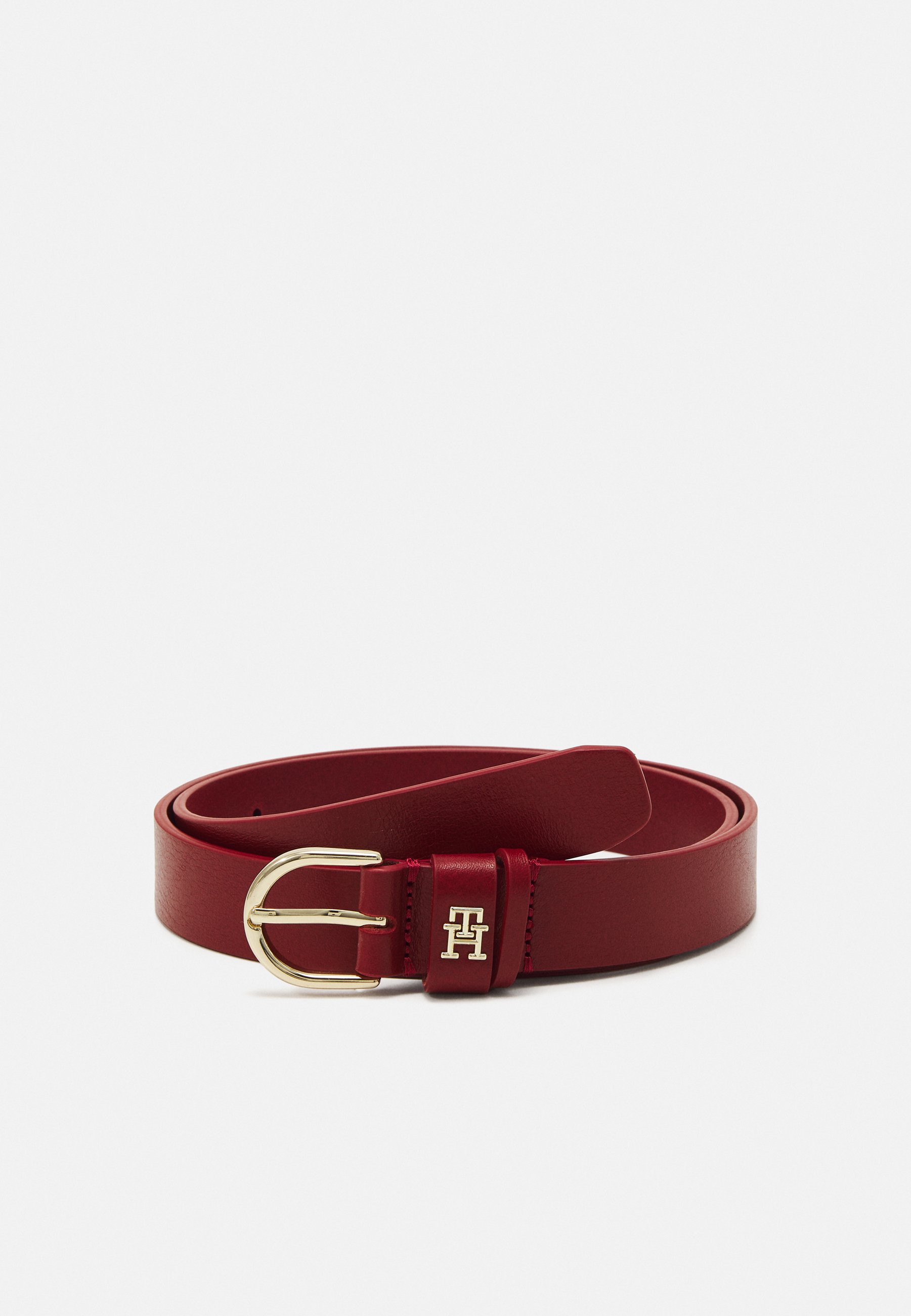 Tommy Hilfiger ESSENTIAL EFFORTLESS Belt dark magma/red