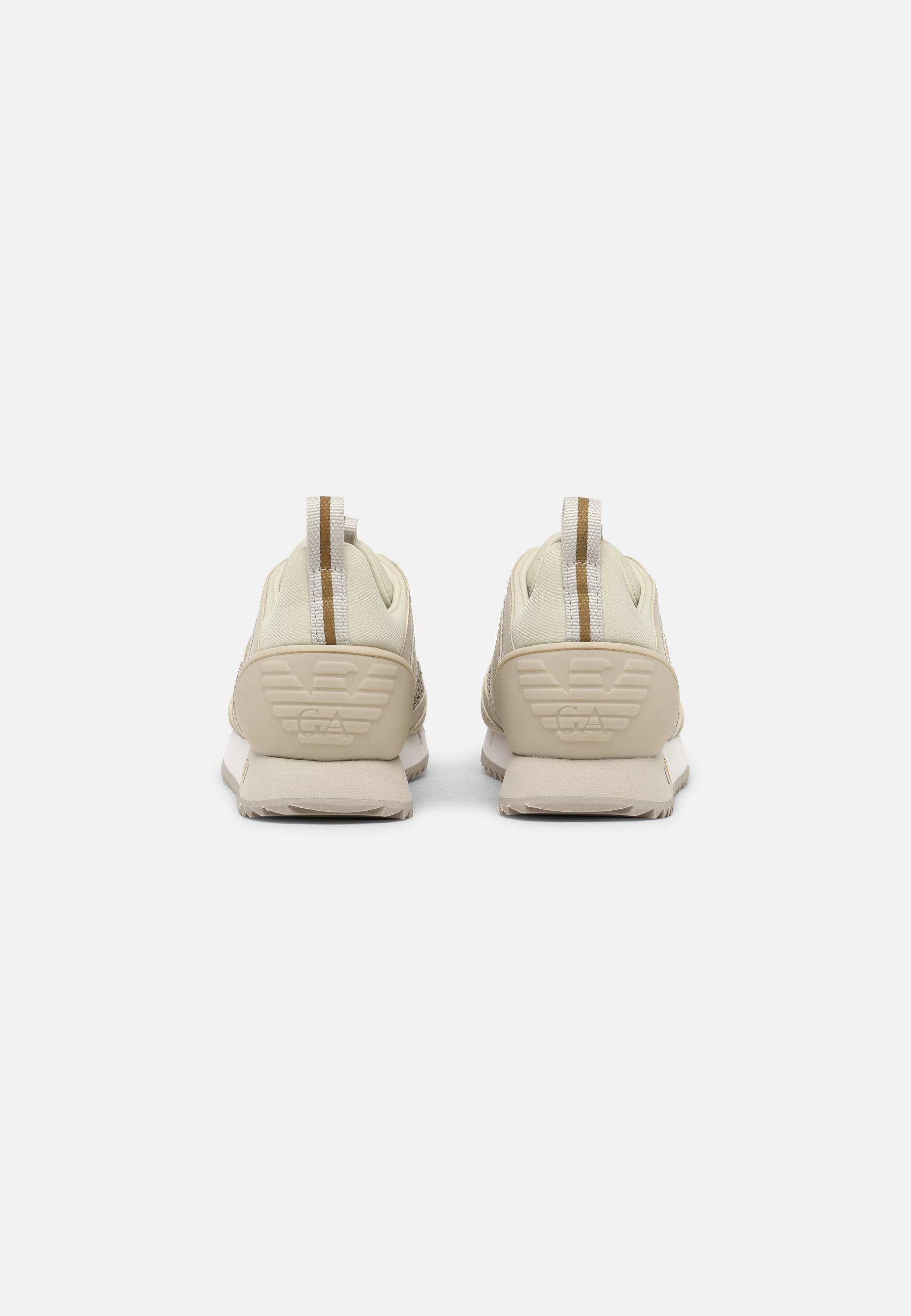 EA7 Emporio Armani Sportbačiai - beige/gold-coloured/smėlinė - Zalando.lt
