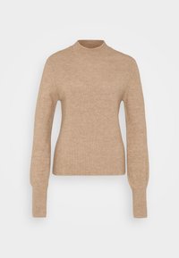 VMPIPPA HIGHNECK  - Strickpullover - silver mink melange