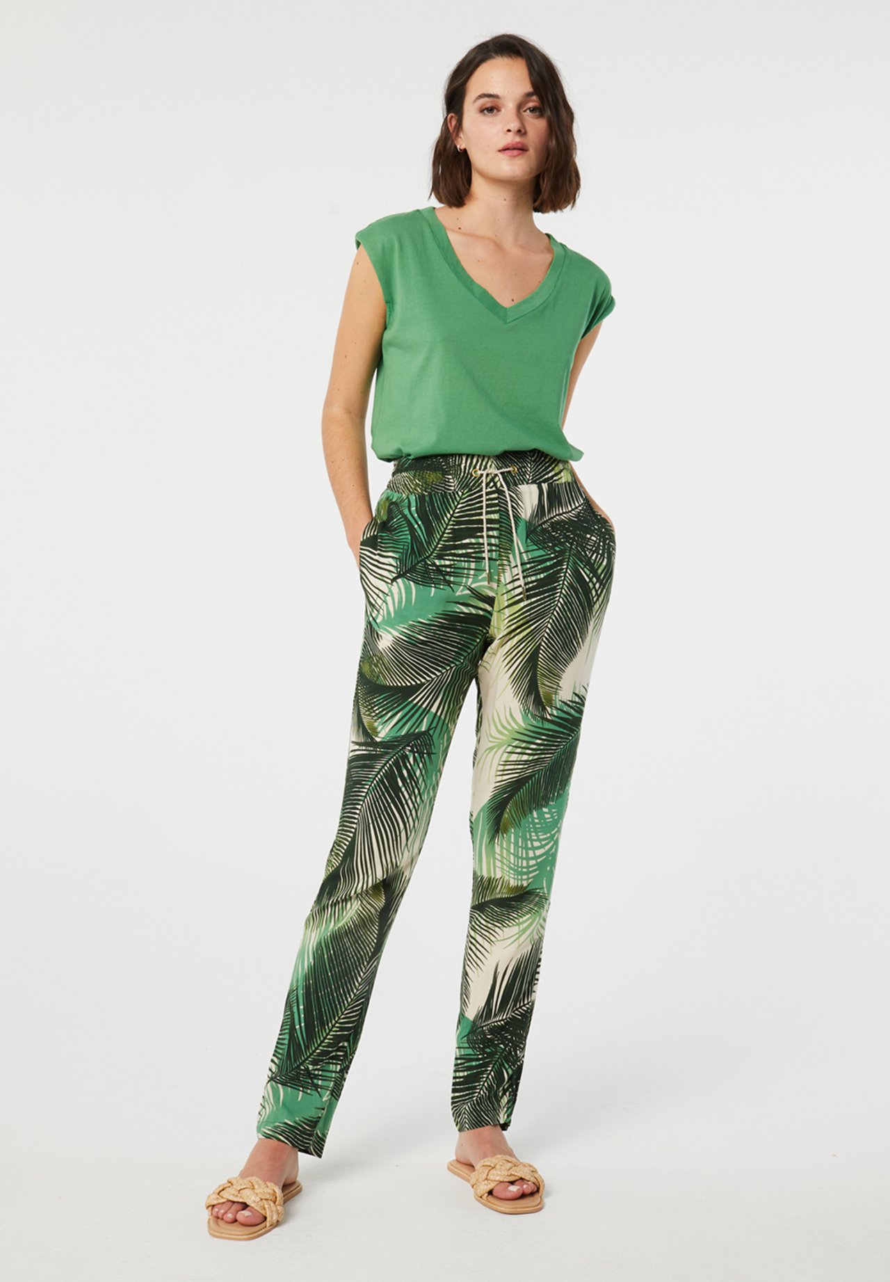 Paz Torras Pantalones - verde - Zalando.es
