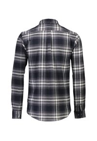 Lindbergh BRUSHED CHECKED  - Camicia - black