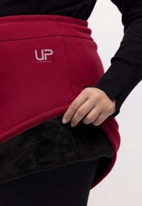 Ulla Popken A-lijn rok - dark red
