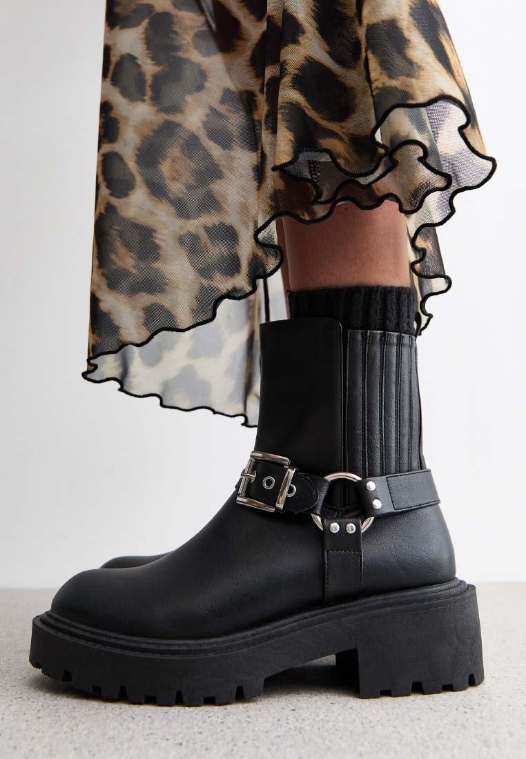 New Look - Botki kowbojki i motocyklowe