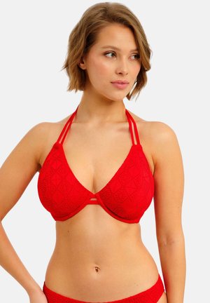 NOMAD NIGHTS - Bikini-Top - lava