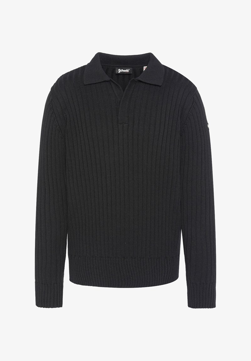 Schott Longsleeve - noir