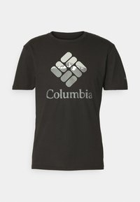 RAPID RIDGE™ GRAPHIC TEE - Camiseta estampada - black/hood nig
