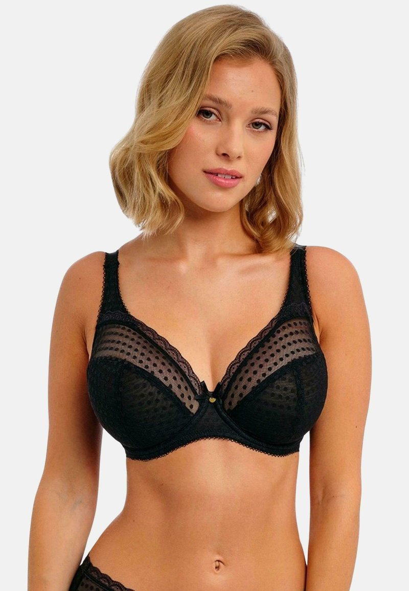 Freya SPOT-LIGHT - Kaarituelliset rintaliivit - black