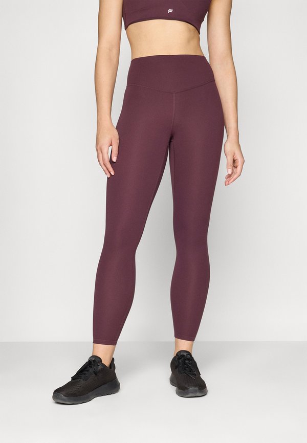 HIGH WAISTED PURELUXE LEGGING - Leggings - oxblood