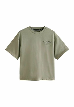 smALLSAINTS CREW - Marškinėliai su spaudiniu - khaki green