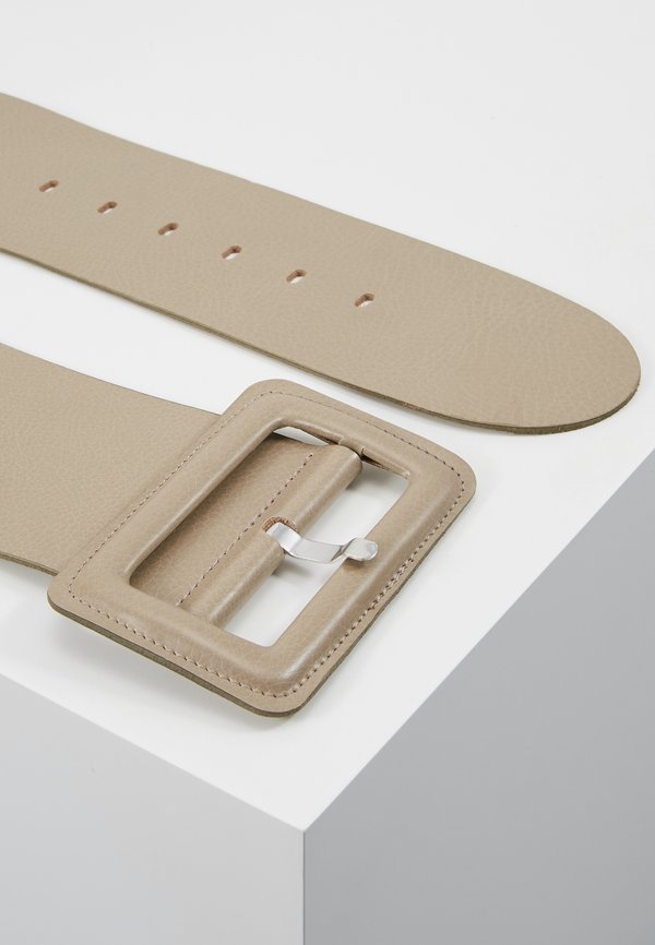 LEATHER WAISTBELT - Belt - taupe2