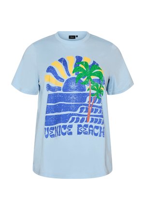 Zizzi, Camiseta estampada - blau
