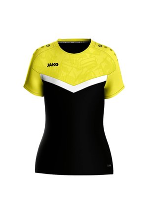 FUSSBALL  ICON - Sports T-shirt - schwarzgelb