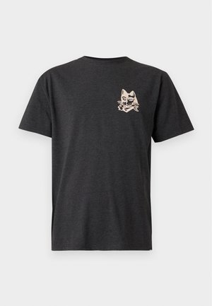 Volcom, TASTY - T-shirt imprimé - heather black