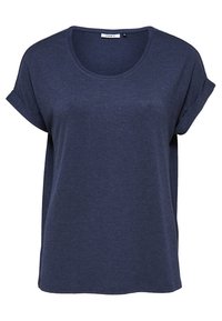 MOSTER O-NECK - Blouse - drak blue