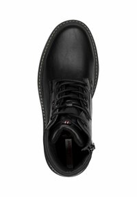 s.Oliver Botines con cordones - black