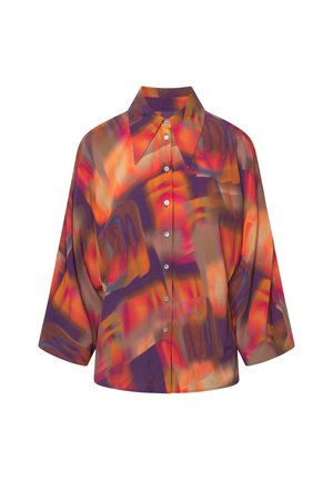 Jascha Stockholm PRINTED AIR - Bluza s gumbima - solar sunrise