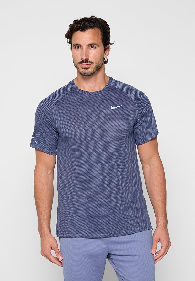 Nike Performance T-shirt print blauw