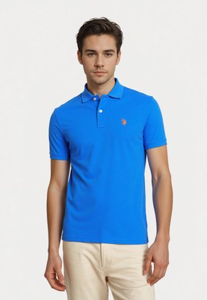 U.S. Polo Assn. SHORTSLEEVE BASIC  - Bluză polo - blau