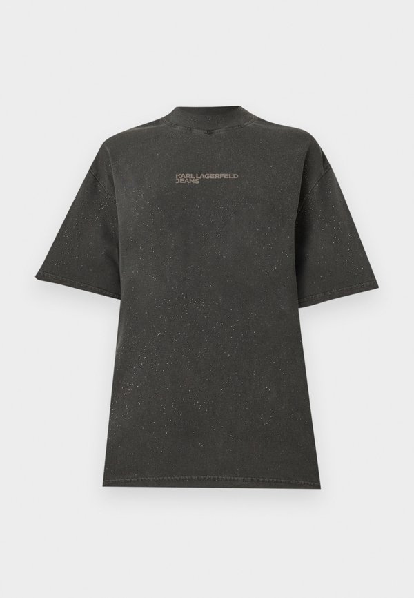 RELAXED GLITTER TEE - Print T-shirt4