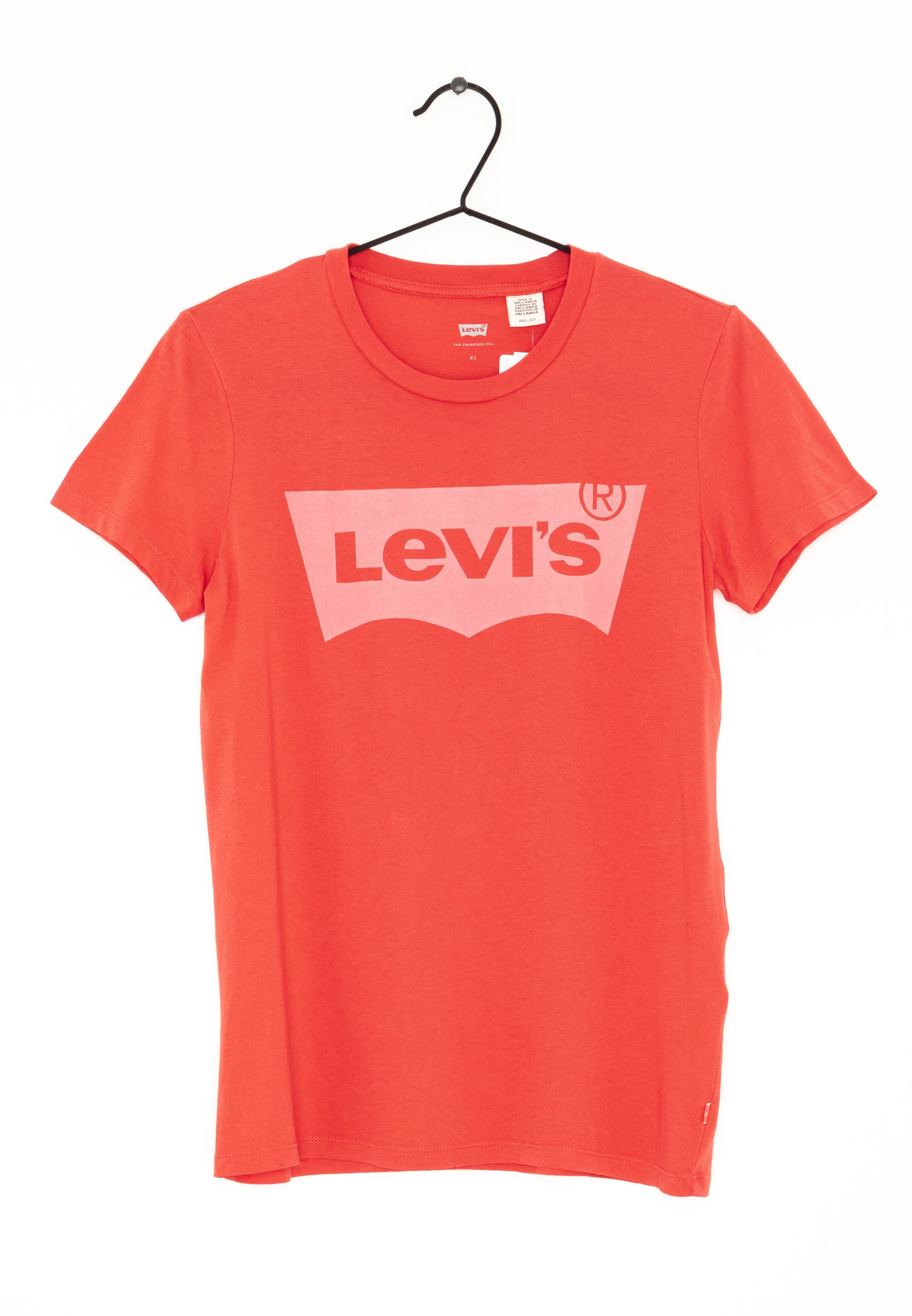 Zalando Tee Shirt Rouge Levis Levi's® Print T-shirt Red (Pre-owned