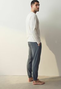 Next LONG SLEEVE 2 PACK - REGULAR FIT SET - Nattøj sæt - navy blue stone