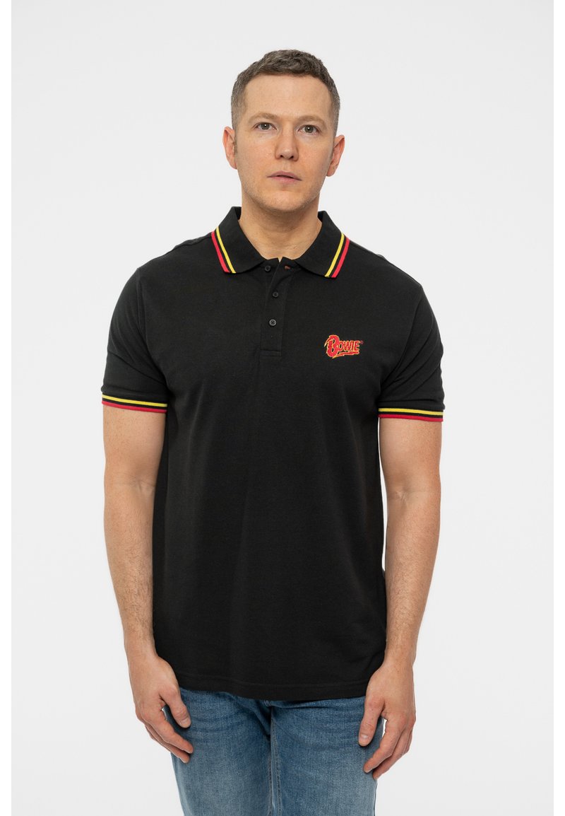 Paradiso Clothing DAVID BOWIE FLASH UNISEX - Polo shirt - black