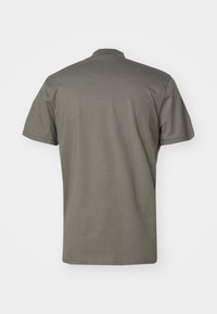 Jack & Jones PREMIUM JPRBLA BASIC TEE TURTLE 2 PACK  - T-shirts - castor gray/light gray