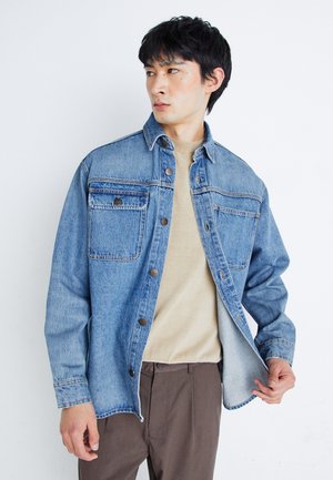 Jack & Jones JJISCOTT JJOVERSHIRT  - Camicia - blue denim